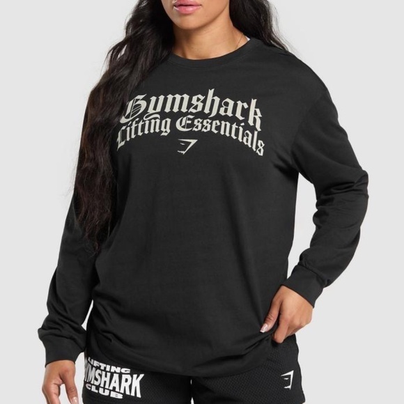 Gymshark Tops - NEW Gymshark Women's Lifting Essentials Long Sleeve Top Small